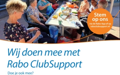 HvO dankbaar voor opbrengst Rabo ClubSupport